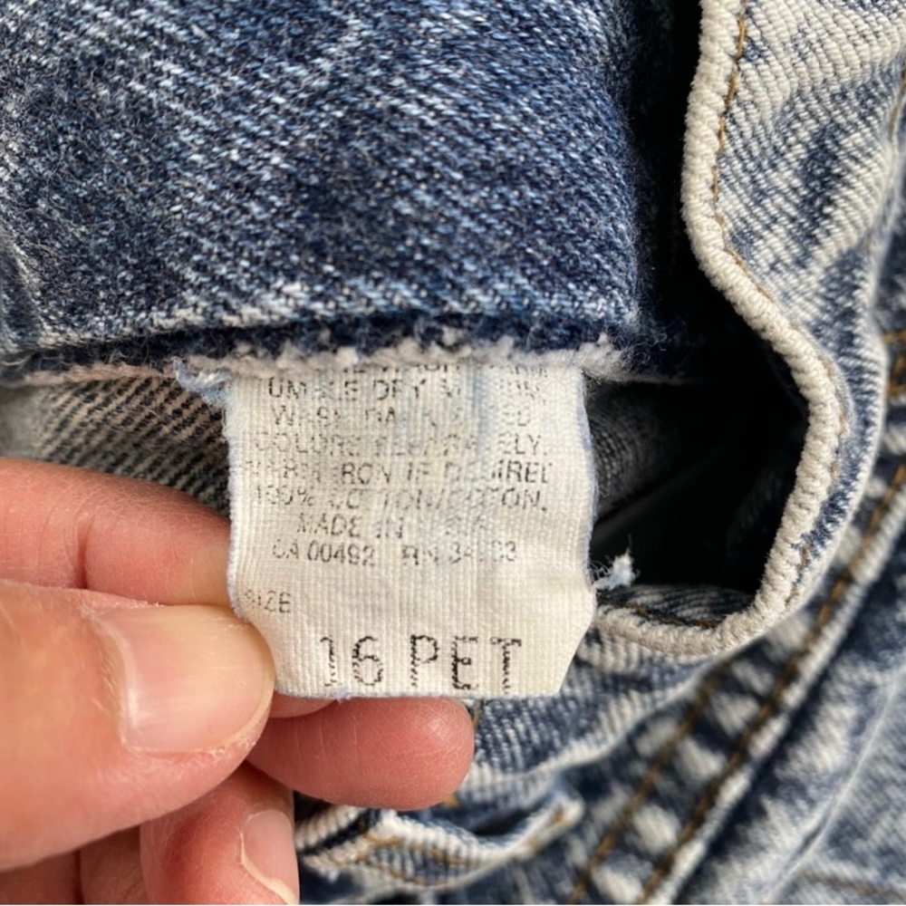 🚫SOLD🚫 Vintage Lee Acid Wash High Waist Mom Jeans Size 16 - Picture 5 of 14